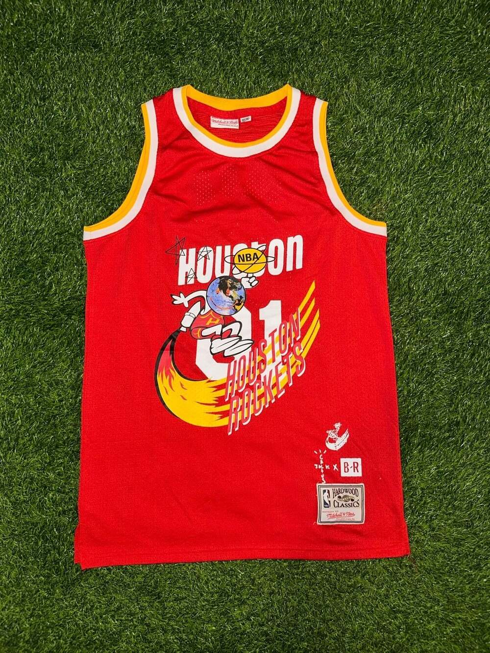 Mitchell & Ness Houston Rockets Jack 01 Jersey Size 40 (M)